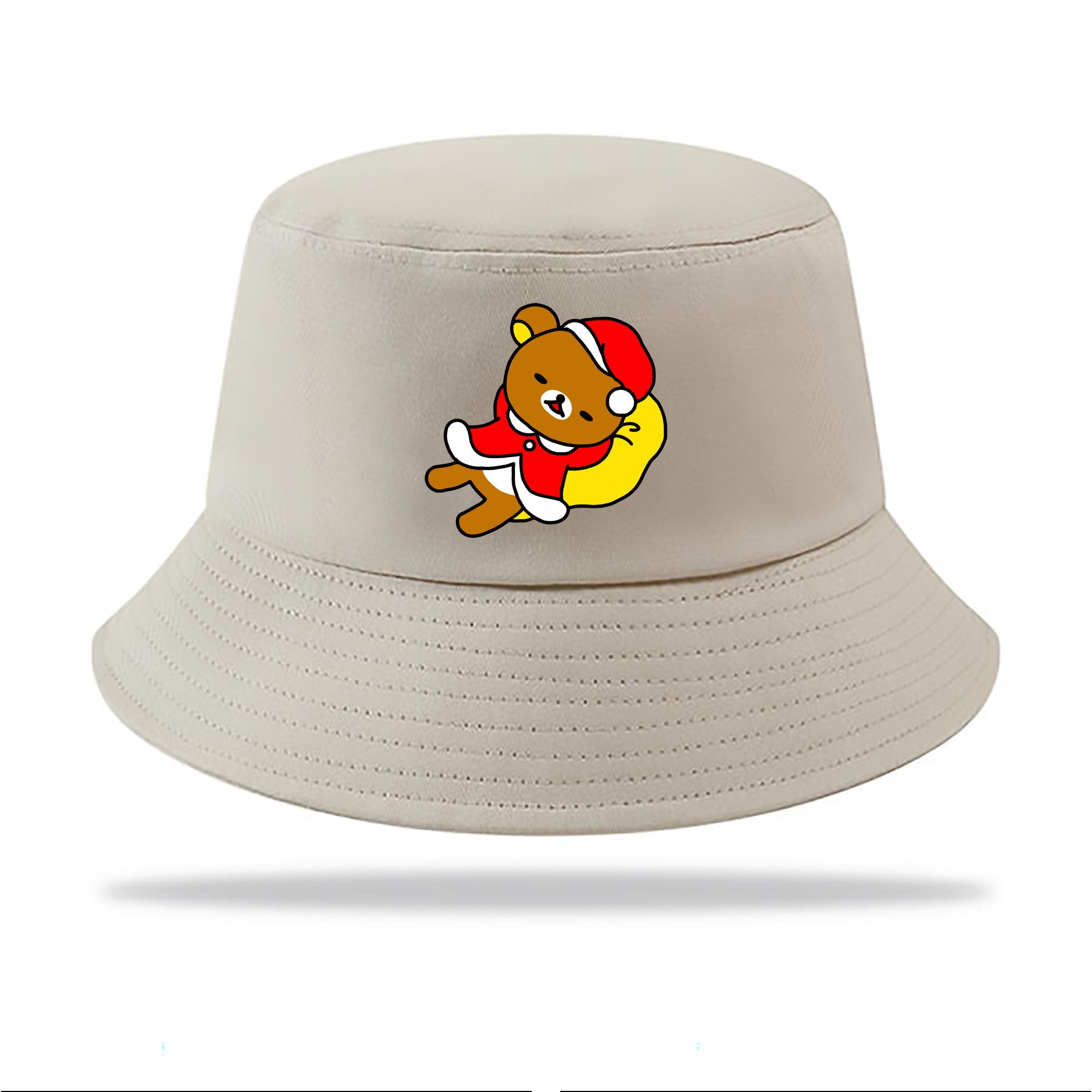 （画像用） リラックマ リラックマ キイロイトリ Rilakkuma Korilakkuma Kiiroitori アウトドア日除けバケットハット